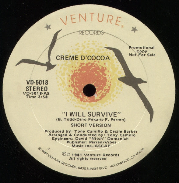 Creme D'Cocoa - I Will Survive