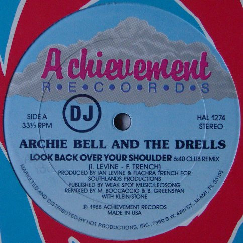 Archie Bell & The Drells - Look Back Over Your Shoulder