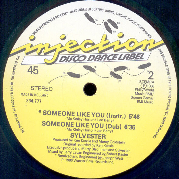 Sylvester - Someone Like You