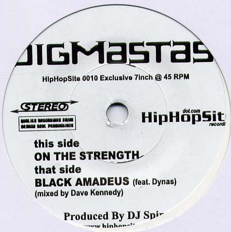 Jigmastas - On The Strength / Black Amadeus