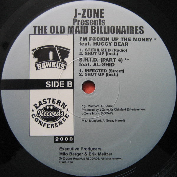 J-Zone Presents Old Maid Billionaires, The - Live From Pimp Palace East