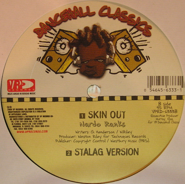 Tenor Saw / Nardo Ranks - Ring The Alarm / Skin Out