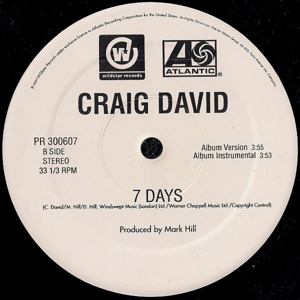 Craig David - 7 Days