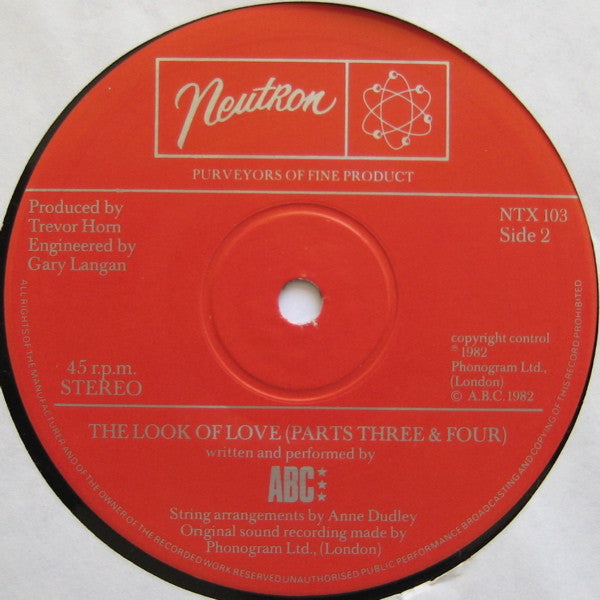 ABC - The Look Of Love (Parts One, Two, Three & Four)