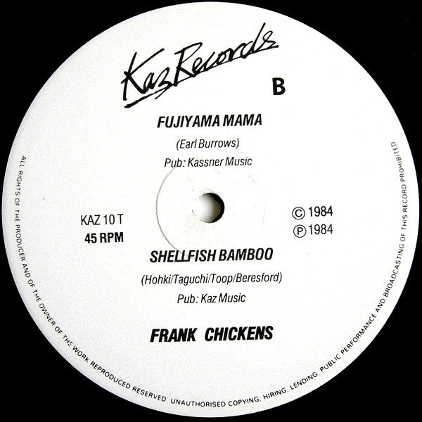 Frank Chickens - We Are Ninja (Not Geisha)