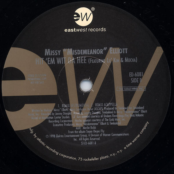 Missy Elliott - Hit ’Em Wit Da Hee