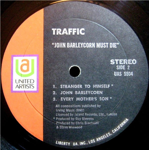 Traffic - John Barleycorn Must Die