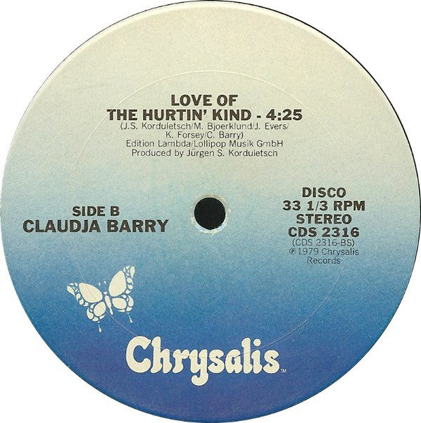 Claudja Barry - Boogie Woogie Dancin' Shoes / Love Of The Hurtin' Kind