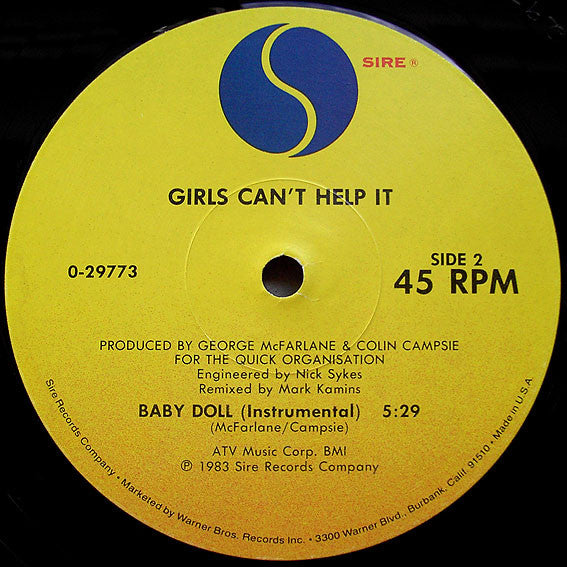 Girls Can't Help It - Baby Doll