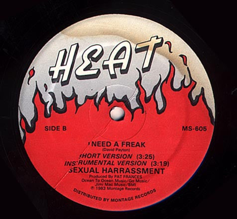 Sexual Harrassment - I Need A Freak