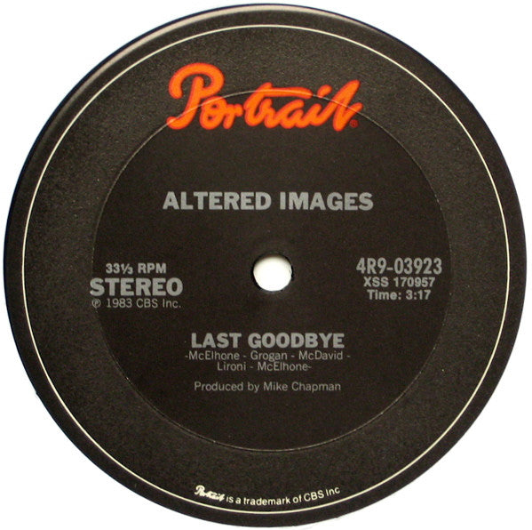 Altered Images - Don't Talk To Me About Love