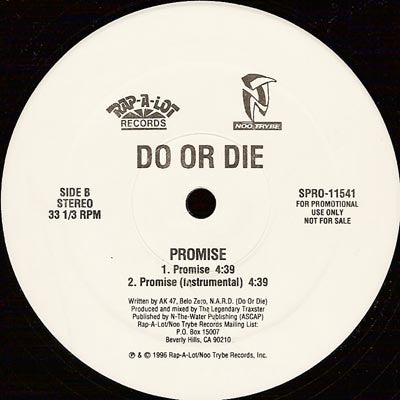 Do Or Die - Po Pimp / Promise