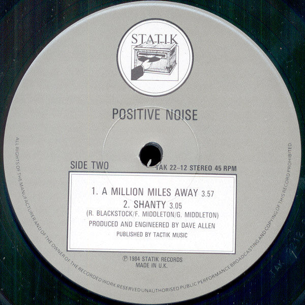 Positive Noise - A Million Miles Away (Long Distance Version)