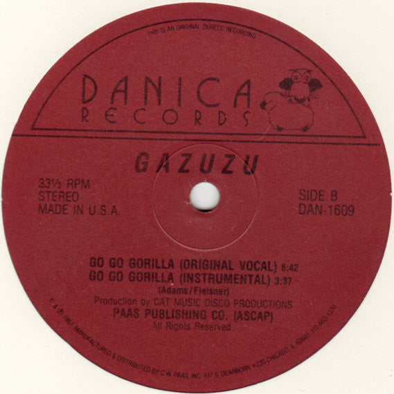 Gazuzu - Go Go Gorilla