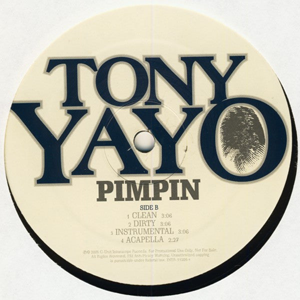 Tony Yayo - Curious / Pimpin
