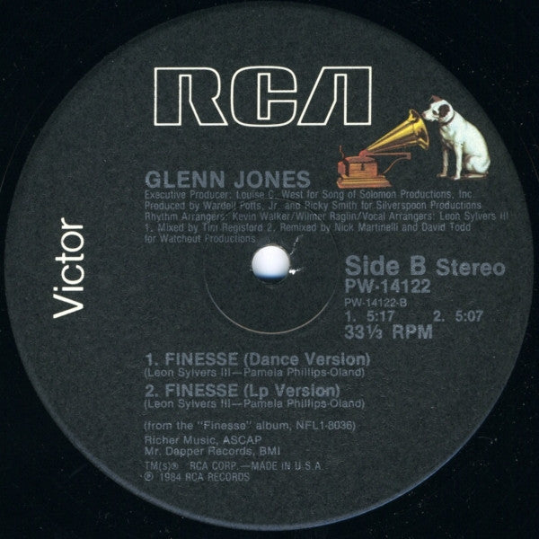 Glenn Jones - Finesse