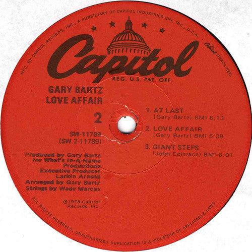 Gary Bartz - Love Affair