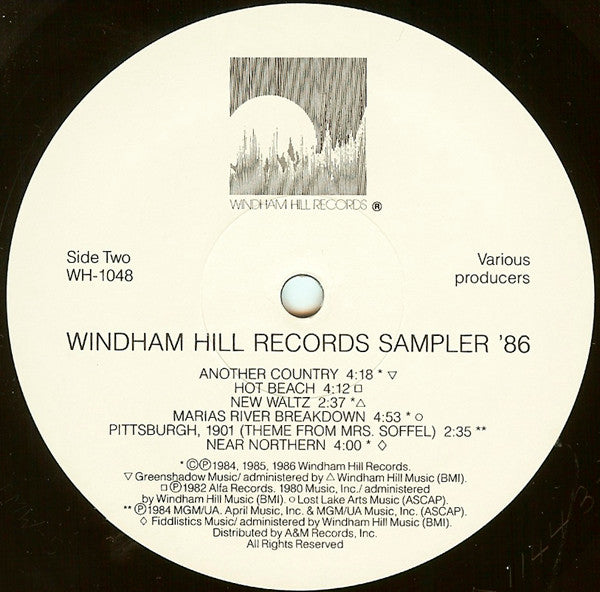 Various - Windham Hill Records Sampler '86