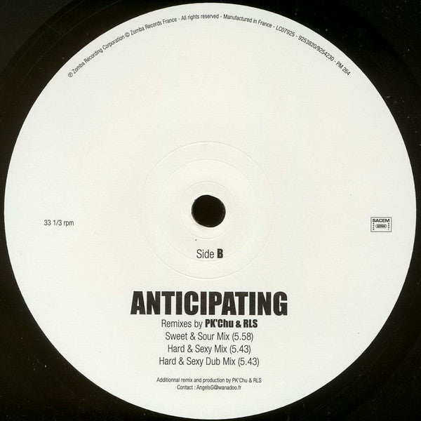 Britney Spears - Anticipating (The French Remixes)