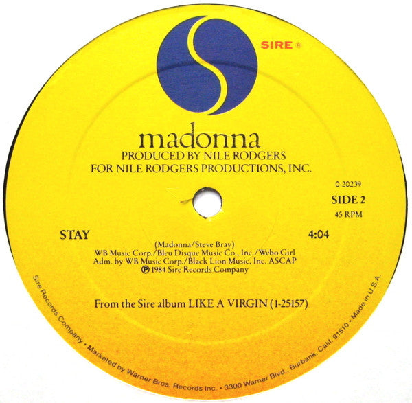 Madonna - Like A Virgin