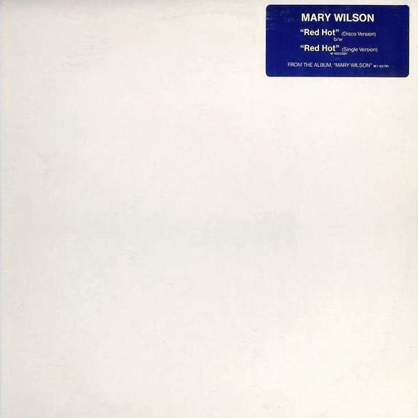 Mary Wilson - Red Hot