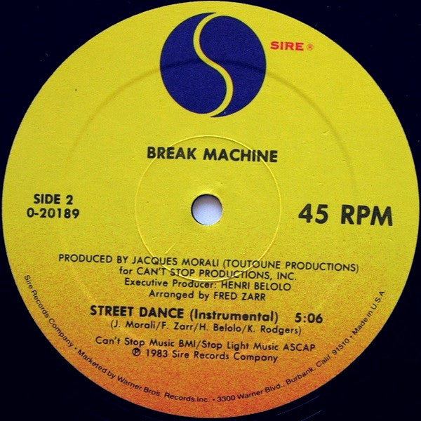 Break Machine - Street Dance