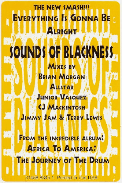 Sounds Of Blackness - Everything Is Gonna Be Alright