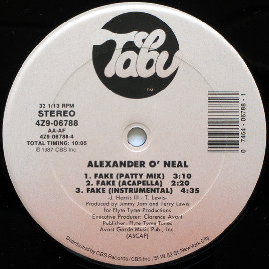 Alexander O'Neal - Fake