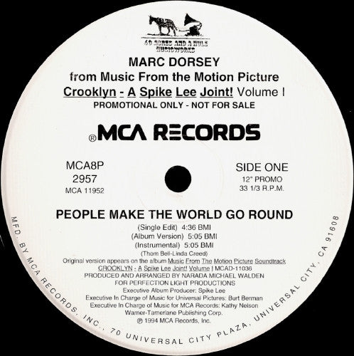 Marc Dorsey - People Make The World Go Round