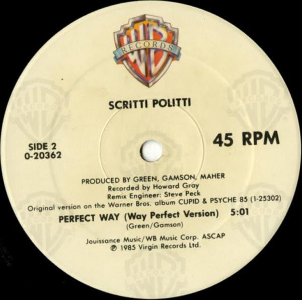 Scritti Politti - Perfect Way