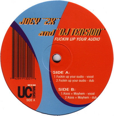 Joey "2X" and DJ Tension - Fuckin Up Your Audio