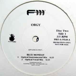 Orgy - Blue Monday / Stitches