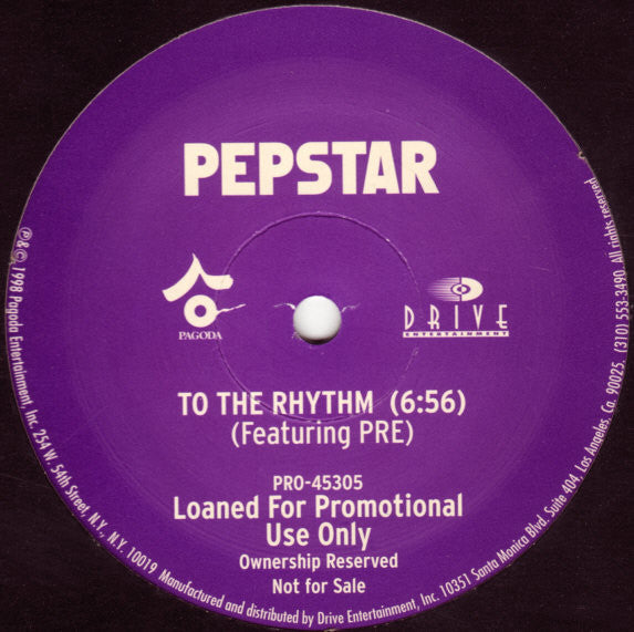 Pepstar - To The Rhythm
