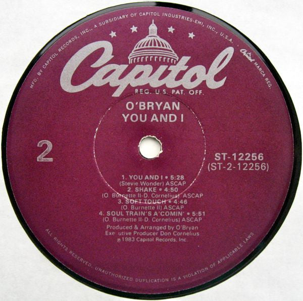 O'Bryan - You And I