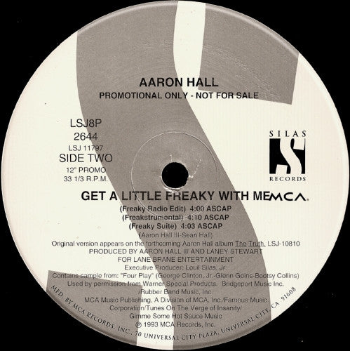 Aaron Hall - Get A Little Freaky With Me