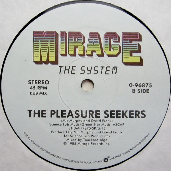 The System - The Pleasure Seekers
