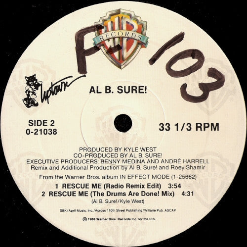 Al B. Sure! - Rescue Me