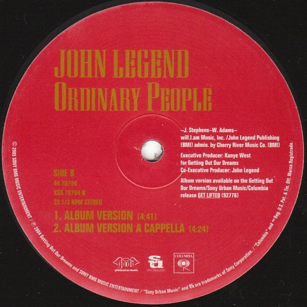 John Legend - Ordinary People