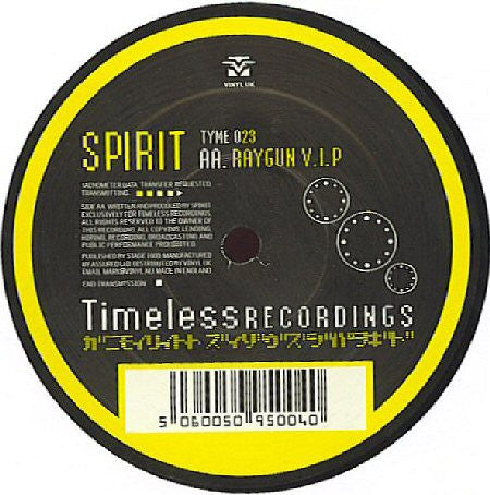 Spirit - Final Chapter (The Alternative Ending) / Raygun (V.I.P)