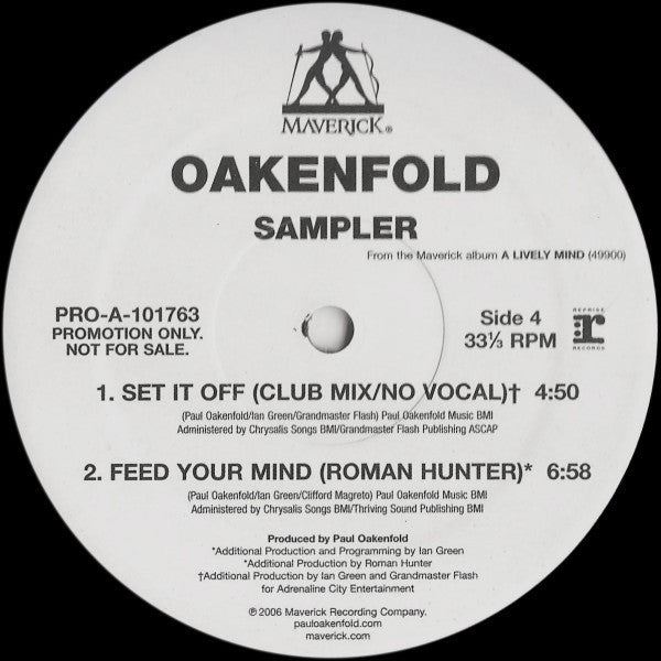Paul Oakenfold - Oakenfold Sampler