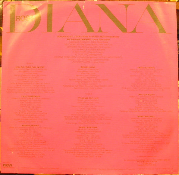 Diana Ross - Why Do Fools Fall In Love