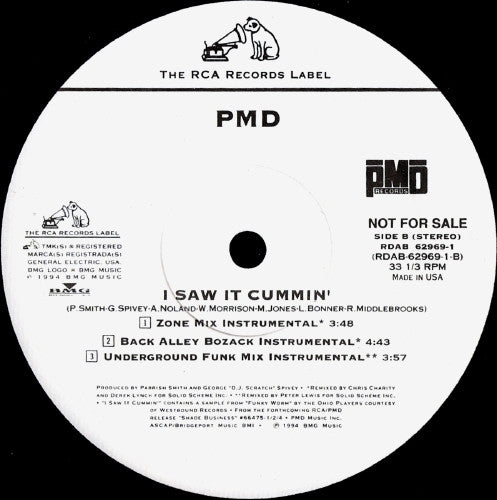 PMD - I Saw It Cummin'