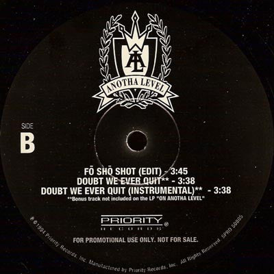 Anotha Level - Don't Stimulate / What's That Cha Say / Fo Sho Shot / Doubt We Ever Quit