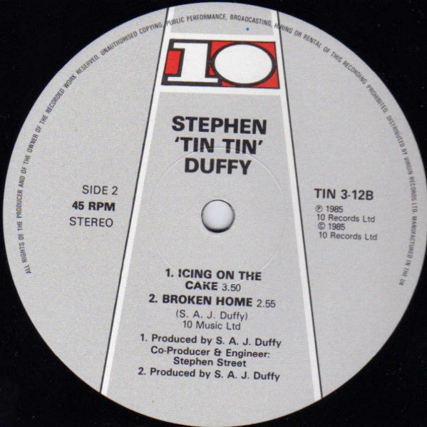 Stephen Duffy - Icing On The Cake