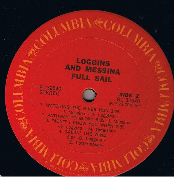 Loggins And Messina - Full Sail