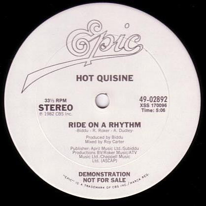 Hot Cuisine - Ride On A Rhythm