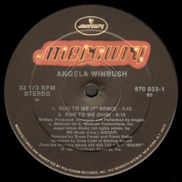 Angela Winbush - Run To Me