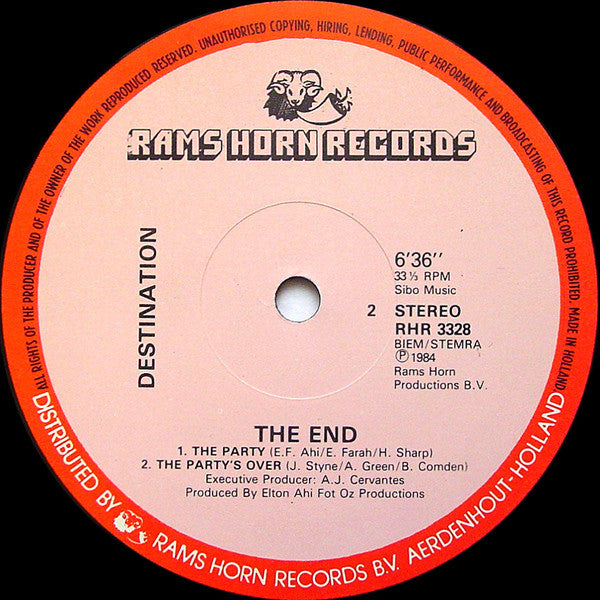 Destination (2) - My Number One Request / The End
