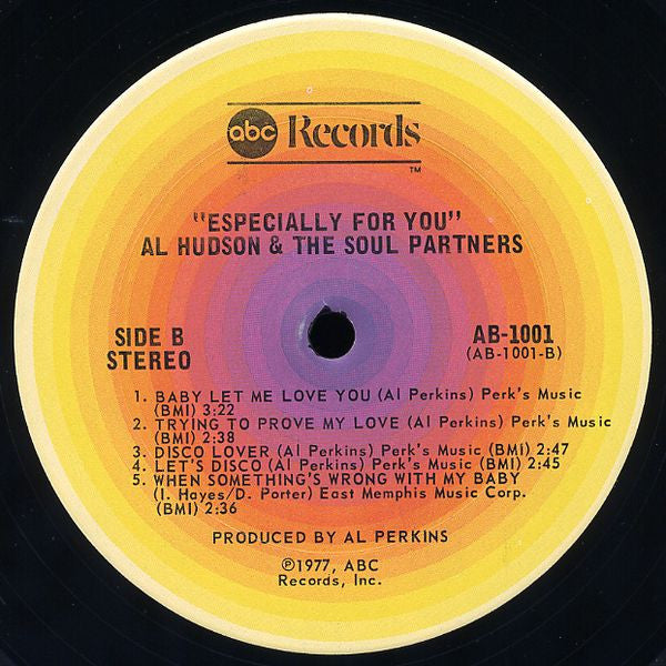 Al Hudson & The Partners - Especially For You