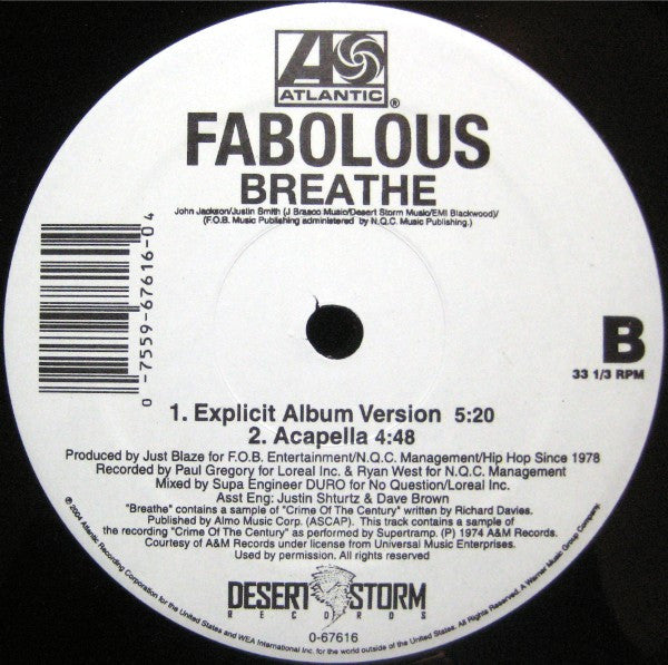 Fabolous - Breathe